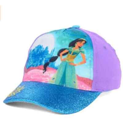 NEW Disney Aladdin Princess Jasmine Glitter Visor GIRLS YOUTH