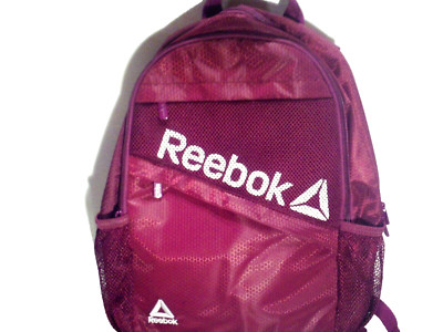 Reebok Women's Isla 17.5'' Laptop Backpack Book Bag Dark Purple Book Sleeve