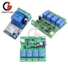 1/4 Channel DC/AC 5V/12V/220V WiFi Wireless Relay Control Switch For Smart Home