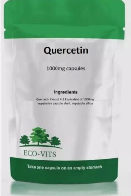 Quercetin 1000mg Kapseln - starkes Antioxidans & Immununterstützung