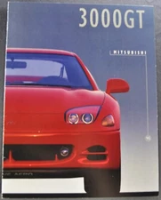 1995 Mitsubishi 3000GT Coupe Catalog Brochure Excellent Original 95