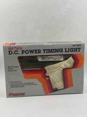 Vintage Suntune Inductive Timing Light Model CP-7504 Open Box