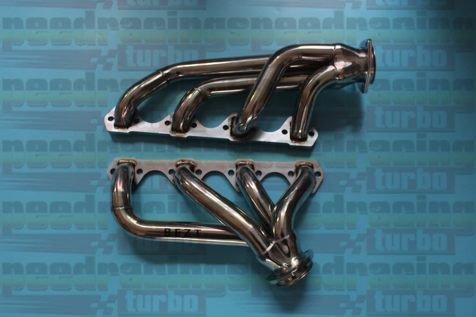 Cabezales de acero inoxidable Shorty para Ford 260 289 302 Mustang 302CU 5.0 1968-1973 Foto 2 de 4