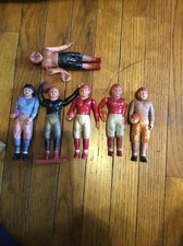 Football Players,celluloid,vintage,occupied Japan 6