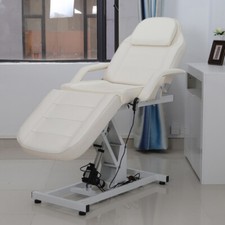 Luxury Electric Salon Bed Massage Table Adjustable Facial Beauty Spa Chair Large