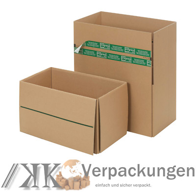 100 System-Versand-Transportkartons 476 x 276 x 272 mm Kartons Selbstklebend