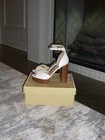 NIB MICHAEL KORS WHITE FLORA PLATFORM SANDALS HEELS SHOES 7.5M — photo 7