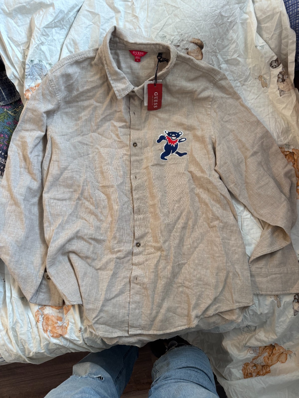 Grateful Dead vintage long sleeve cotton t-shirt for men and women