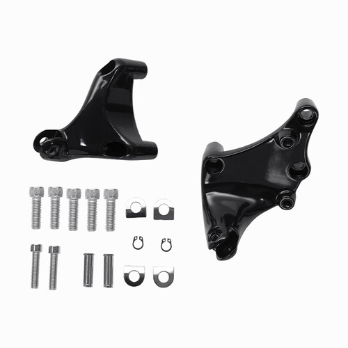 Rear Passenger Footpeg Pegs Mount Fit For Harley Sportster 1200 883 Iron 2014-22 - Picture 12 of 12