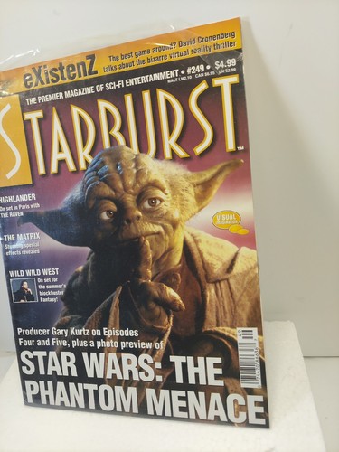 Starburst British Sci-Fi Magazine #249 Yoda Cover 1999 - Picture 3 of 4