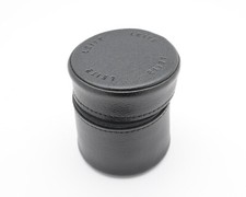 Leica Leitz Black Leather Lens Case 3.50" x 3.25" 14724