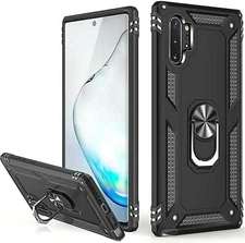 For Samsung Galaxy Note 10 , Note 10 + Plus Case Kickstand Shockproof Ring Cover