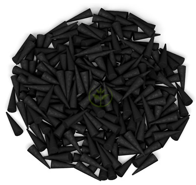 UNSCENTED Charcoal Incense Cones TOPFLOW 2'' Jumbo Bulk Lot For Burner Holder