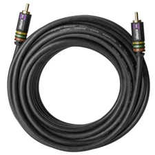 ELE11010M Element-Hz™ Universal Single RCA Cable (10 Meters / 32.8ft, Black)