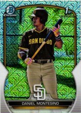2023 Bowman #BP-114 Daniel Montesino MOJO Prospects