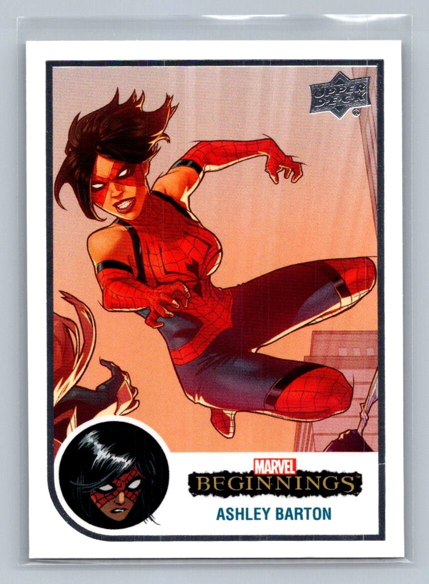 ASHLEY BARTON 2022 Upper Deck Marvel Beginnings Vol 2 #158
