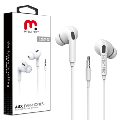 Wired Stereo Headsets Handsfree w/ 3.5mm Mic Headsets OEM for PHONES Laptops