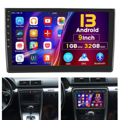 Für Audi A4 8E 8H B6 B7 2000-2009 Android13 Autoradio GPS Navi WIFI BT 1+32GB