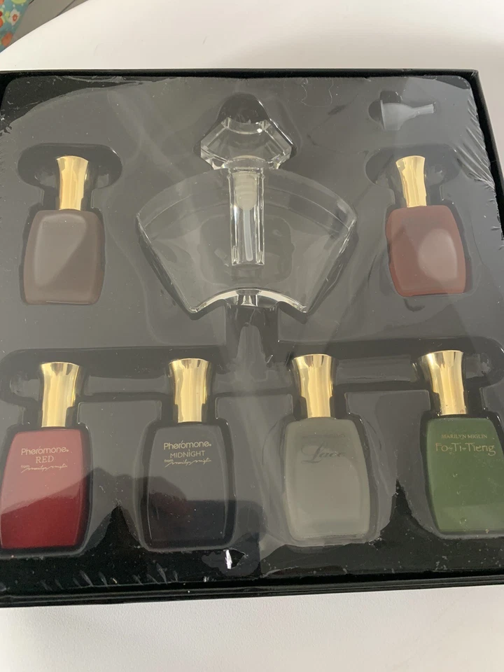 Marilyn Miglin Vintage Caja Set Perfume 6 Aromas Más Botella Feromona  Foto 3 de 4