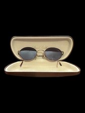 Vintage Marcolin Tinted Glasses Frames Sz 145 Made in Italy Brooks Brothers Case