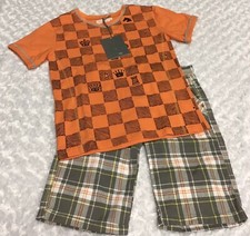 deux par deux boys outfit set size 7 NWT BIN AN