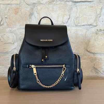MICHAEL KORS JET SET CARGO MEDIUM BACKPACK CHAIN TRAVEL BAG  display picture 3