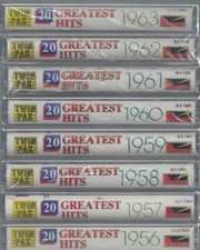 160 GREATEST HITS COUNTRY ROCK POP RARE NEW 8-CASSETTE TAPES