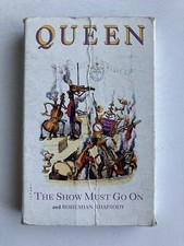 Queen The Show Must Go On and Bohemian Rhapsody Cassette Tape