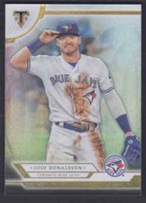 2018 TOPPS TRIPLE THREADS JOSH DONALDSON TORONTO BLUE JAYS #29