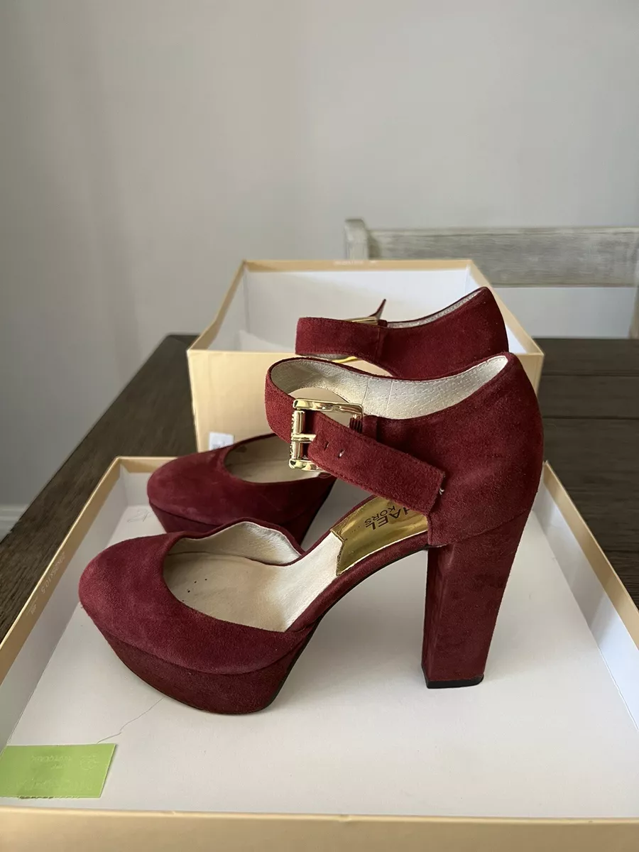 Michael kors oxblood shoes best sale