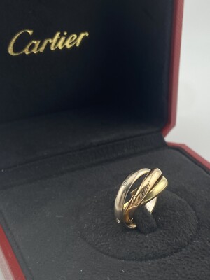 Cartier トリニティ ダイヤモンド5石　TRINITY 5DIAMONDS Trinity ring, classic model, 5 diamonds