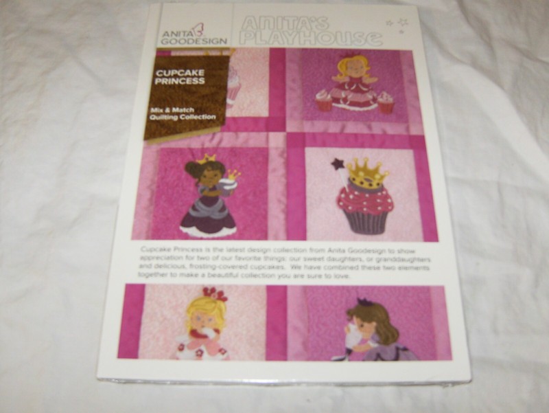 Cupcake Princess - Anita Goodesign Anita's Playhouse Design CD in New Condition