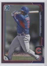 2015 Bowman Chrome Prospects Purple Refractor 25/250 Daniel Vogelbach Dan 1u0