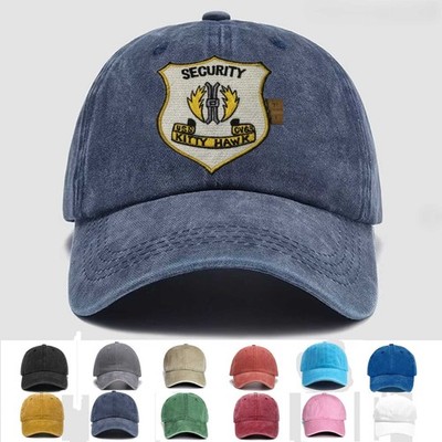 Customized Name Embroidered Hat Uss Kitty Hawk Cv-63 Security, Veteran Cap, Gift