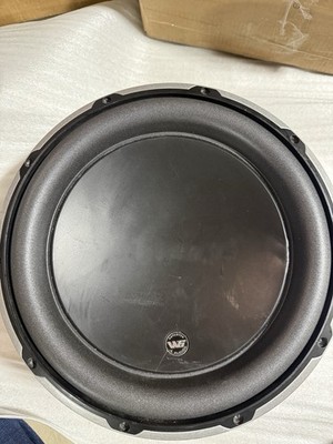 JL Audio 12W6v2-D4  Subwoofer Fully Working Old School Sub