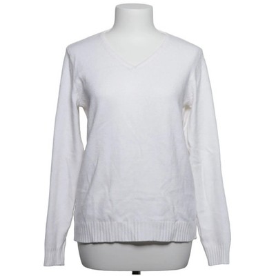 VILA, Pullover, Größe: M, Weiß, Polyamid/Polyester/Viskose, Einfarbig #Tjm