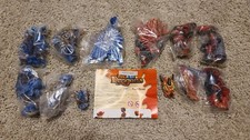 Mega Bloks Dragones Fuego y Hielo Llama Dragón y Escarcha Dragón 9874 Y Escarcha...