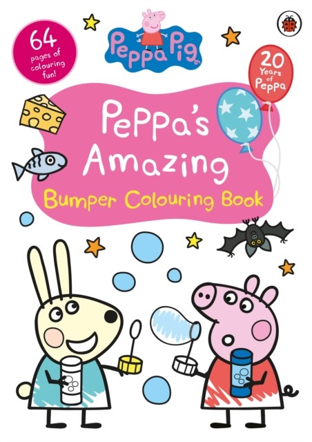 Peppa Pig: Peppa’s Amazing Bumper Colouring Book by Peppa Pig (Paperback Book)