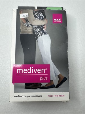 Mediven Plus OPEN TOE Calf Compression Stocking 20-30 Size VII BEIGE