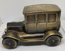 Vintage 1974 Banthrico 1926 Ford Model T Metal Coin Bank from Ohio