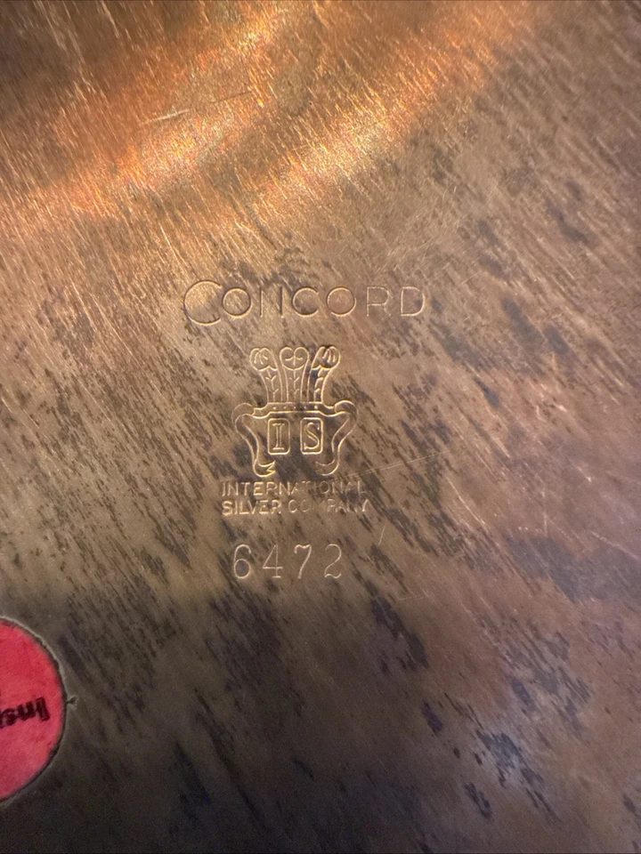 Pulsera grande enchapada vintage de International Silver Company Foto 3 de 3