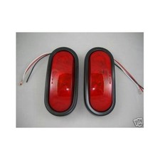 Red 6 Oval Truck Trailer Bus Semi Brake Stop Turn Tail Light Kits Red 6 Oval Truck Trailer Bus Semi Brake Stop Turn Tail Light Kits