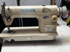 Vintage Yamata FY8500 industrial Stitch sewing machine W/ Oil Pan Working