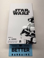 Hasbro Star Wars Black Series First Order Stormtrooper SDCC 2015 Exclusive RARE