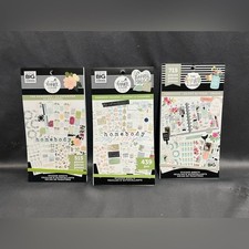 Happy Planner - Sticker Lot of 3 - The Homebody, HomeBody Seasons, Farmhouse