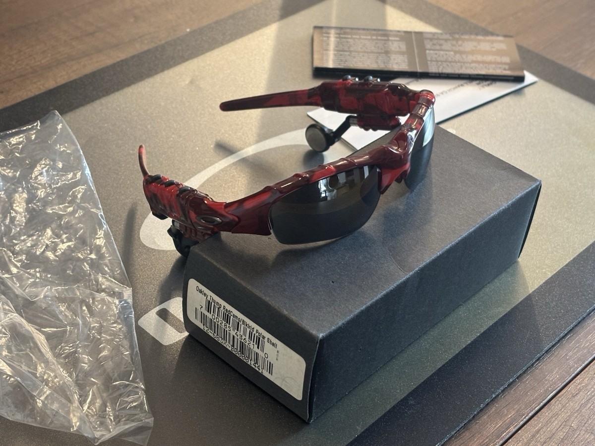 OAKLEY THUMP サングラス カモフラージュ柄 NEW Oakley Thump Red Camo Lil Jon Romeo Juliet Penny Medusa Ott C