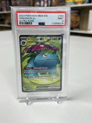 2023 POKEMON MW EN VENUSAUR EX ULTRA RARE PSA 9
