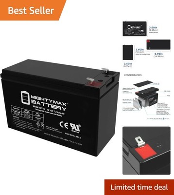 ML7-12 SLA Battery 12V 7.2Ah - Maintenance-Free, Lightweight Solution for Tools