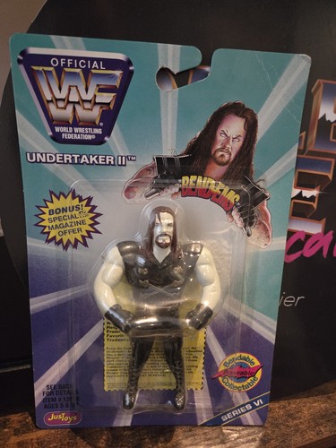 WWF WWE Bend-Ems The Undertaker II Wrestling Serie...