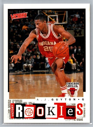2000-01 Upper Deck Victory A.J. Guyton #272 Chicago Bulls Rookie - Picture 1 of 2